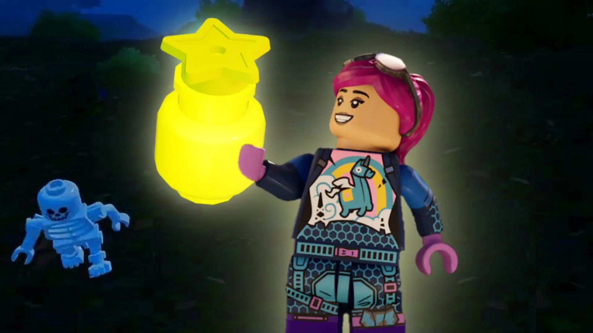 Como criar iluminador no LEGO Fortnite